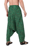 Whitewhale Mens Women Cotton Printed Yoga Loose Baggy Boho Hippie Harem Pants