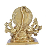 Whitewhale Large Unique Five Face Panchmukhi Hanuman Brass Statue Religious Strength God Sculpture Idol