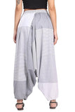 Whitewhale Mens & Women Cotton Aladdin Loose Baggy Boho Hippie Harem Pants
