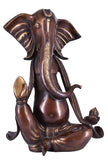 White Whale Lord Ganesh Idols Handmade Hindu God Ganesha Statue Blessing Ganpati Sculpture Home Decor