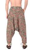 Whitewhale Mens Women Cotton Printed Yoga Loose Baggy Boho Hippie Harem Pants