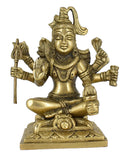 White Whale Lord Shiva Brass Statue Idol Sculpture Hindu God Natraja Shiv Figurine Home Décor