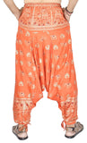 Whitewhale Mens Women Rayon Printed Harem Pants Pockets Yoga Trousers Hippie
