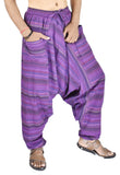 Whitewhale Men's & Womens's Cotton Summer Baggy Boho Aladdin Hippie Yoga Harem Pants