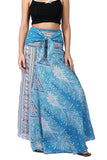 Whitewhale Printed Long Skirts for Women | 2-in-1 Boho Dress & Maxi Skirt for Bohemian Festivals, Vacation & Casual wear