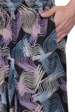 Whitewhale Men Women Rayon twill Printed Harem Pants Pockets Yoga Trousers Hippie