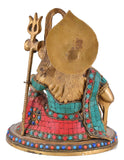 White Whale Mahadev |Bholenath Murti | Shiva Statue Brass Lord Shiva Shiv Shankar Statue Shiv ji Idol Home Decor Figurine