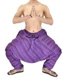 Whitewhale Men's & Womens's Cotton Summer Baggy Boho Aladdin Hippie Yoga Harem Pants