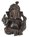 White Whale Lord Ganesh Murti Ganesha Idol Ganpati Brass Vinayaka Statue for Home Decoration | Hindu God Ganesh Bhagwan Blessing Ganpati Bappa Statue | Ganesha Statue Sitting Idol Sculpture