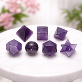 White Whale Healing Crystal Gemstone 7 Pieces Balancing Sacred Stone