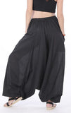 Whitewhale Men Women Cotton Baggy Hippie Boho Gypsy Aladdin Yoga Harem Pants
