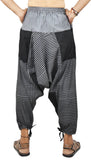 Whitewhale Men Women Cotton Summer Loose Baggy Hippie Boho Gypsy Harem Pants