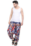 Whitewhale Men's Cotton Solid Harem Pants Yoga Trousers Hippie Pant