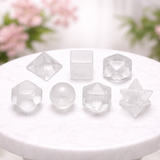 White Whale Healing Crystal Gemstone 7 Pieces Balancing Sacred Stone