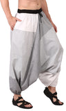 Whitewhale Men Women Cotton Summer Loose Baggy Hippie Boho Gypsy Harem Pants