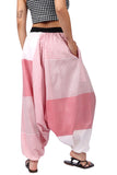 Whitewhale Men Women Cotton Summer Loose Baggy Hippie Boho Gypsy Harem Pants