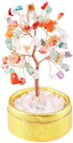 White Whale Tree Reiki Healing Crystal Gems Spiritual Feng Shui Vastu Table Décor