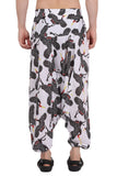 Whitewhale Men's Cotton Solid Harem Pants Yoga Trousers Hippie Pant