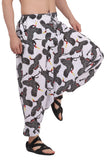 Whitewhale Men's Cotton Solid Harem Pants Yoga Trousers Hippie Pant