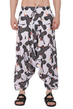 Whitewhale Men's Cotton Solid Harem Pants Yoga Trousers Hippie Pant