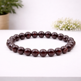 White Whale Natural Original Gemstone Round Beads Stretch Bracelet Healing Reiki 8mm