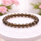 White Whale Natural Original Gemstone Round Beads Stretch Bracelet Healing Reiki 8mm