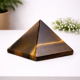 White Whale Pyramid Metaphysical Natural Gemstone Figurine
