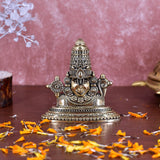 White Whale Superfine Brass venkateswara Balaji Statue:fine Carving:Home and Living:tirupati Balaji:Home Decor