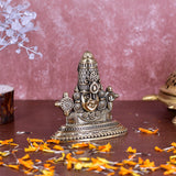 White Whale Superfine Brass venkateswara Balaji Statue:fine Carving:Home and Living:tirupati Balaji:Home Decor