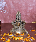 White Whale Superfine Brass venkateswara Balaji Statue:fine Carving:Home and Living:tirupati Balaji:Home Decor