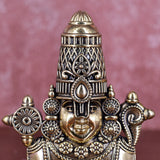 White Whale Superfine Brass venkateswara Balaji Statue:fine Carving:Home and Living:tirupati Balaji:Home Decor