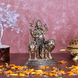White Whale Superfine Brass Saumyatva Ardhanarishvara (Lord Shiva & Goddess Parvati United a Body) - Made in Thanjavur, South India