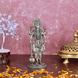 White Whale Superfine Brass Hindu God Lord Vishnu Bhagwan Lord Vishnu Idol Statue Murti