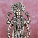 White Whale Superfine Brass Hindu God Lord Vishnu Bhagwan Lord Vishnu Idol Statue Murti