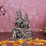 White Whale Superfine Shiva Parvati Idol Shiv Parivar Brass Murti Statue Sculpture