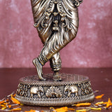 White Whale Superfine Brass Hindu God Lord Krishna Bhagwan Lord Krishna Idol Statue Murti