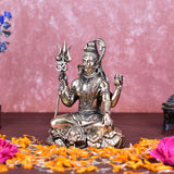 White Whale Superfine Brass Lord Shiva Statue shiv Idol Home Decor Figurine