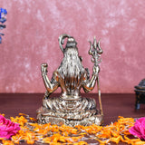 White Whale Superfine Brass Lord Shiva Statue shiv Idol Home Decor Figurine