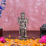 White Whale Superfine Brass Hindu God Lord Vishnu Bhagwan Lord Vishnu Idol Statue Murti