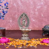 White Whale Superfine Brass Oil Lamp Deeplaxmi Dia | Lakshmi Laxmi Diya for Puja