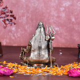 White Whale Superfine Brass Lord Shiva Statue shiv Idol Home Decor Figurine