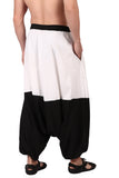 Whitewhale Men Women Cotton Summer Loose Baggy Hippie Boho Gypsy Harem Pants