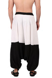 Whitewhale Men Women Cotton Summer Loose Baggy Hippie Boho Gypsy Harem Pants