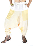 Whitewhale Men Women Cotton Summer Loose Baggy Hippie Boho Gypsy Harem Pants