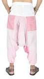 Whitewhale Men Women Cotton Summer Loose Baggy Hippie Boho Gypsy Harem Pants