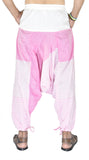 Whitewhale Men Women Cotton Summer Loose Baggy Hippie Boho Gypsy Harem Pants