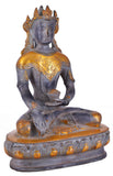 White Whale Lord Tara Buddha Idol Tibetan Buddhism Yin Kwan Goddess Buddhist Statue -Antique Buddha Brass Sculpture Home Decor