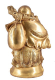White Whale Brass Laughing Buddha for Wealth & Prosperity | Happy Man - Best for Gifting - Made in Tibet Home Decoration