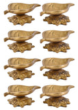 White Whale Diya for Pooja Made of Pure Brass - Kuber Diya Diwali Decoration