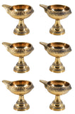 White Whale Diya for Pooja Made of Pure Brass - Kuber Diya Diwali Decoration